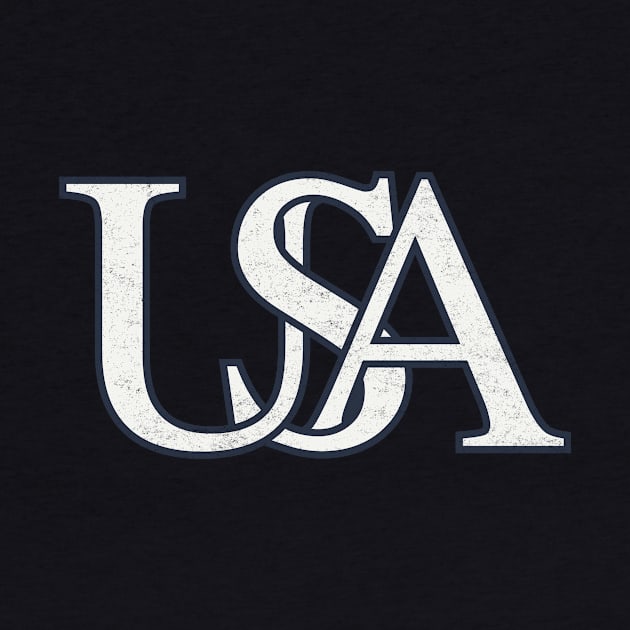 USA vintage Logo by stayfrostybro